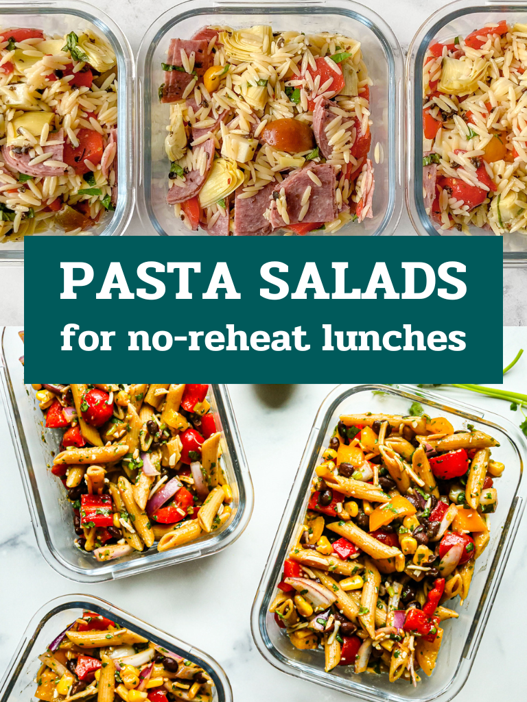 7 Pasta Salads For No-Reheat Meal Preps