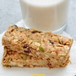 Homemade Peanut Butter Trail Mix Bars