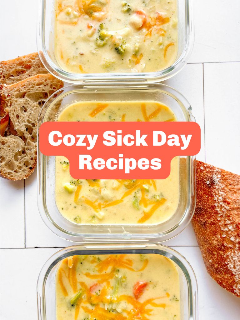 Cozy Sick Day Recipes