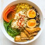 Veggie Meal Prep Ramen With Tofu & Marinated Eggs