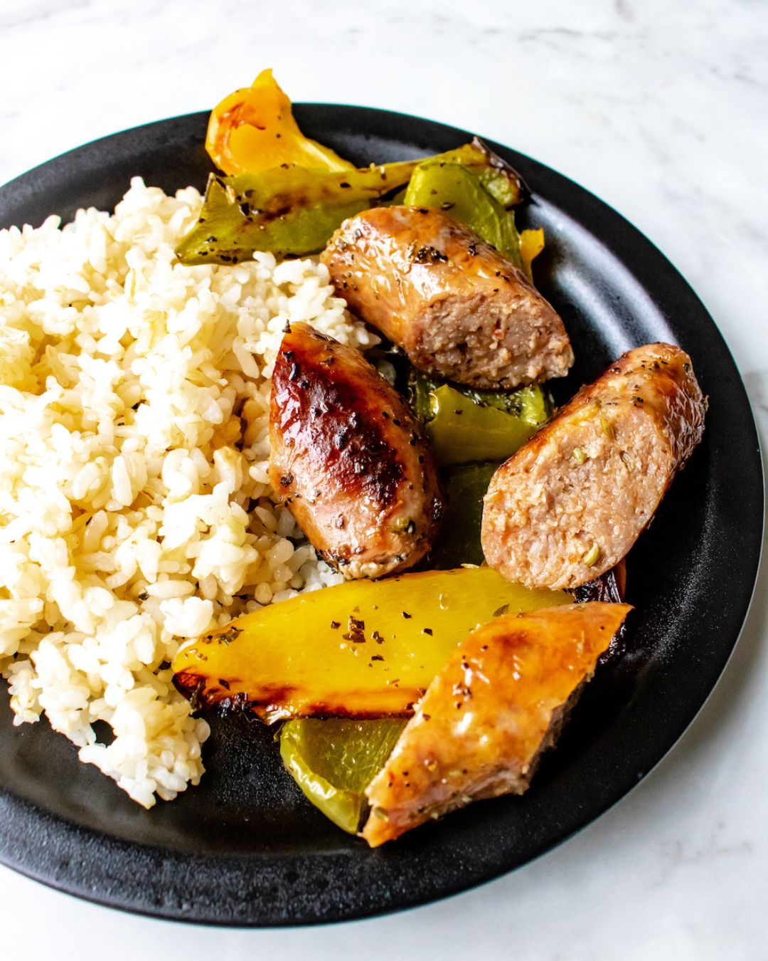 Sheet Pan Italian Sausage And Peppers (2)
